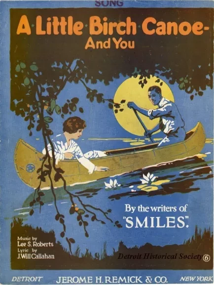 Music, Sheet - A Little Birtch Canoe - And You