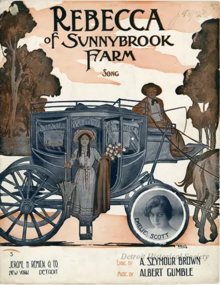 Music, Sheet - Rebecca of Sunny-Brook Farm