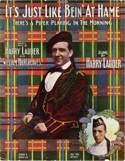 Music, Sheet - It's Just Like Bein' at Hame (There's a Piper Playing in the Morning)