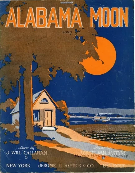 Music, Sheet - Alabama Moon