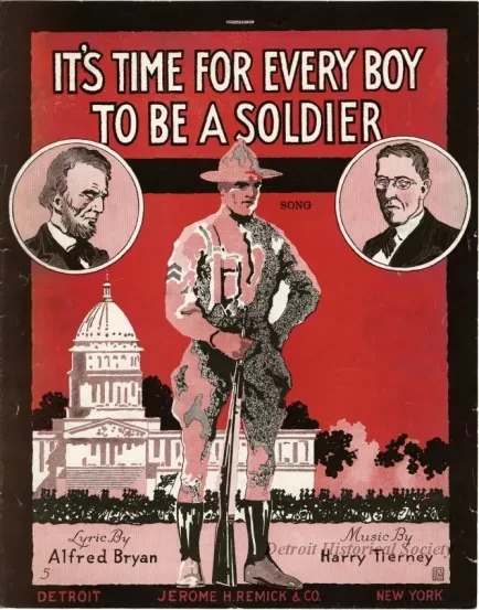 Music, Sheet - It's Time for Every Boy to Be a Soldier