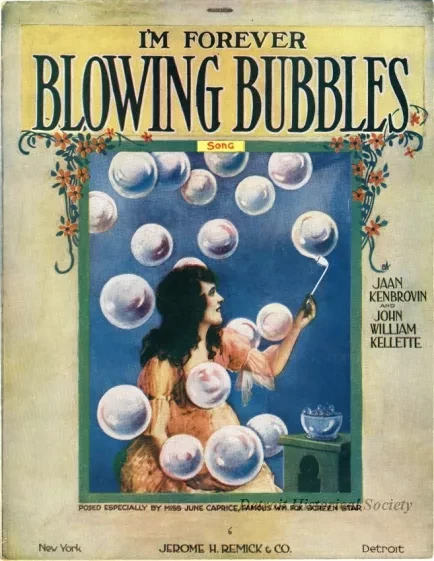 Music, Sheet - I'm Forever Blowing Bubbles