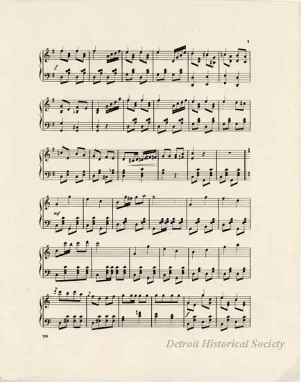 Music, Sheet - General Alger's March