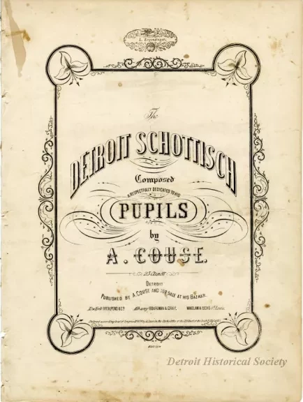 Music, Sheet - The Detroit Schottisch
