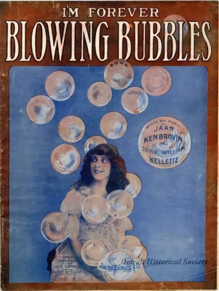Music, Sheet - I'm Forever Blowing Bubbles