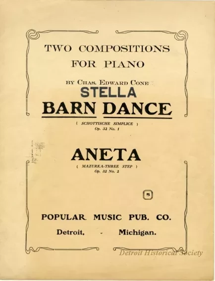 Music, Sheet - Barn Dance
Aneta