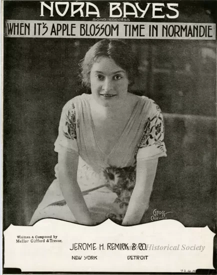 Music, Sheet - When It's Apple Blossom Time in Normandie