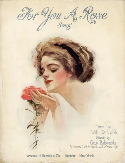 Music, Sheet - For You a Rose