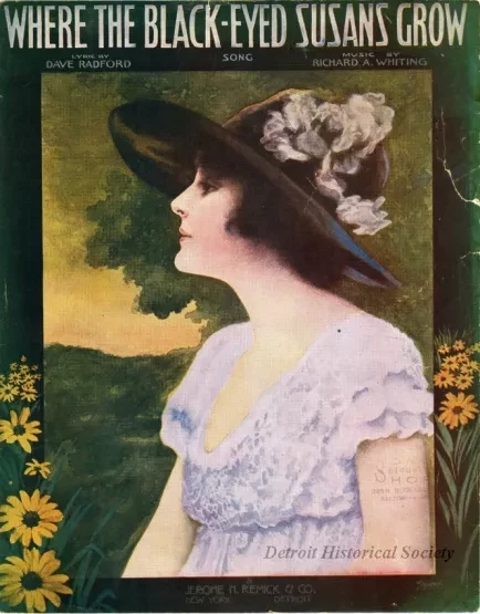 Music, Sheet - Where the Black-Eyed Susans Grow