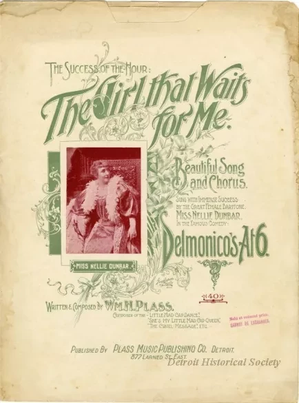 Music, Sheet - The Girl That Waits for Me