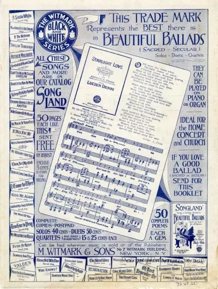 Music, Sheet - Michigan