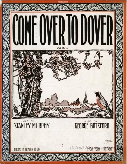 Music, Sheet - Cove Over to Dover