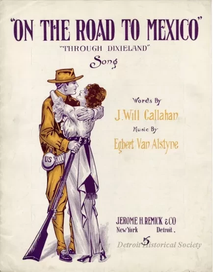 Music, Sheet - On the Road to Mexico (Through Dixieland)