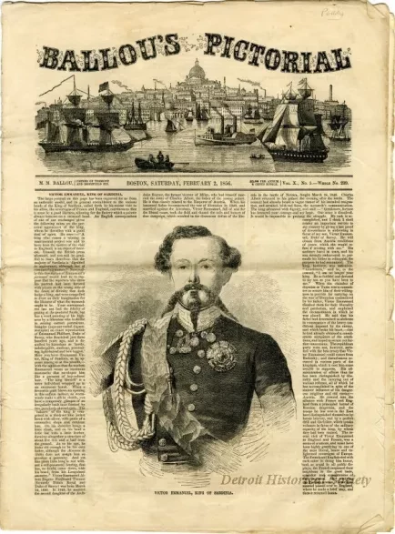 Newspaper - Ballou's Pictorial, Vol. X, No. 5
