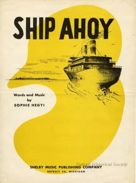 Music, Sheet - Ship Ahoy