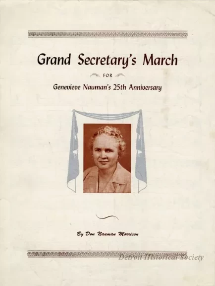 Music, Sheet - Grand Secretary's March