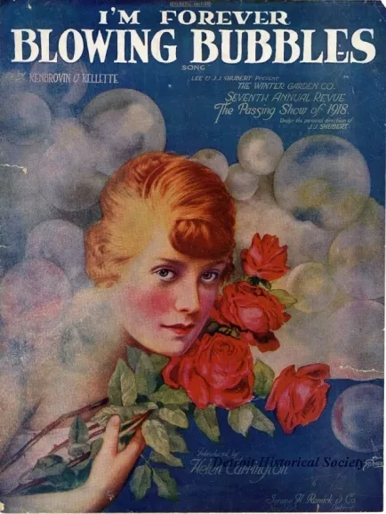 Music, Sheet - I'm Forever Blowing Bubbles