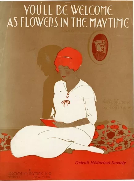 Music, Sheet - You'll Be Welcome as Flowers in the Maytime