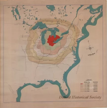 Map - Driving Time
[from Detroit]