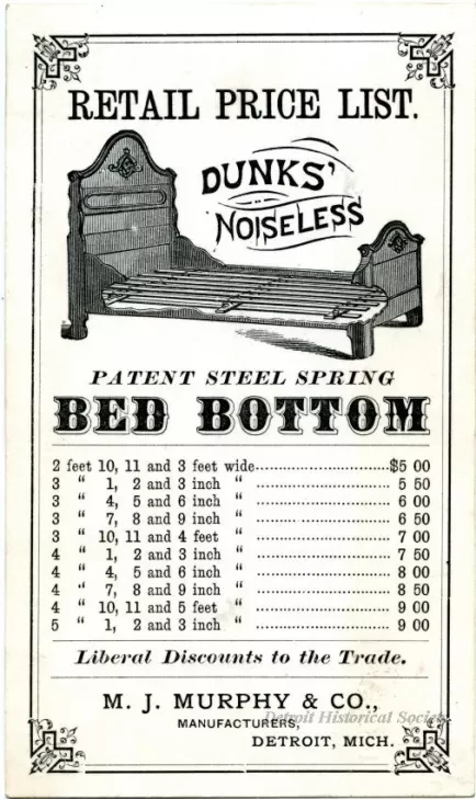 Card, Trade - M. J. Murphy & Company