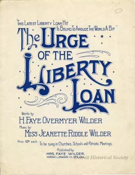 Music, Sheet - The Urge of the Liberty Loan