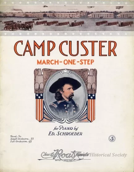 Music, Sheet - Camp Custer March