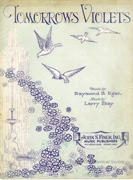 Music, Sheet - Tomorrow's Violets