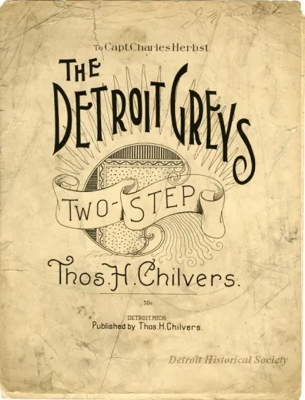 Music, Sheet - The Detroit Greys Two Step