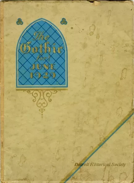 Yearbook - The Gothic for June 1929