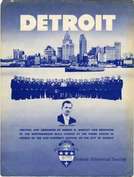 Music, Sheet - Detroit