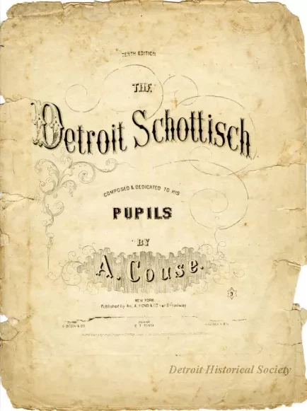 Music, Sheet - The Detroit Schottisch