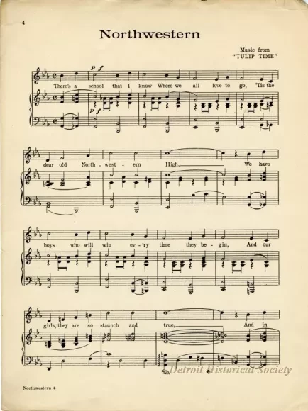 Music, Sheet - The Red and Gray