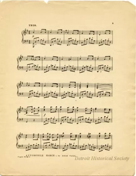 Music, Sheet - Pingree Memorial March