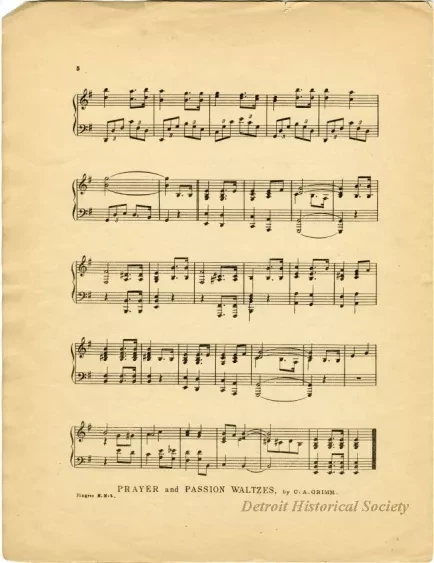 Music, Sheet - Pingree Memorial March