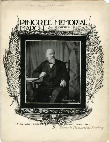 Music, Sheet - Pingree Memorial March