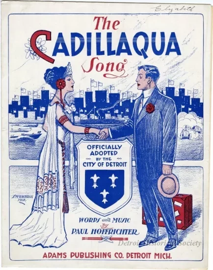 Music, Sheet - The Cadillaqua Song