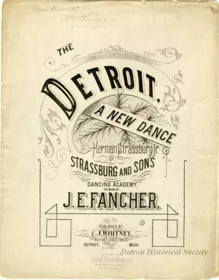 Music, Sheet - The Detroit