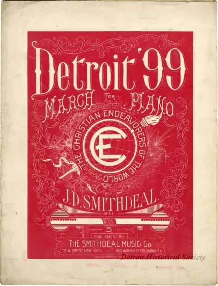 Music, Sheet - Detroit '99