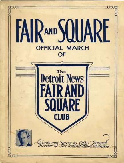 Music, Sheet - Fair and Square March