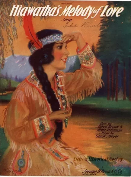 Music, Sheet - Hiawatha's Melody of Love