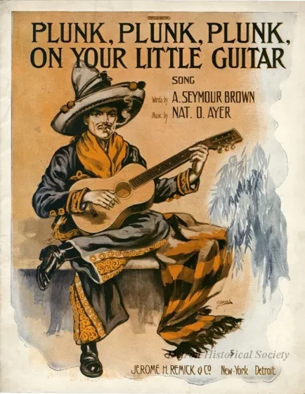 Music, Sheet - Plunk, Plunk, Plunk, on Your Little Guitar