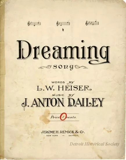 Music, Sheet - Dreaming