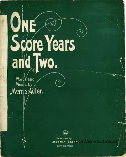 Music, Sheet - One Score Years and Two