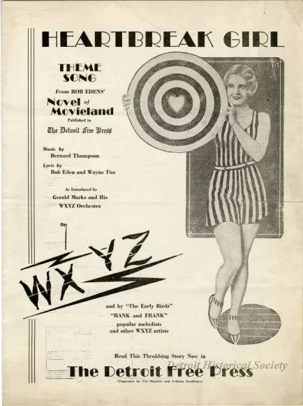 Music, Sheet - The Heartbreak Girl