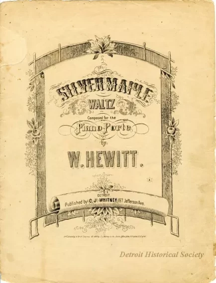 Music, Sheet - Silver Maple Waltz