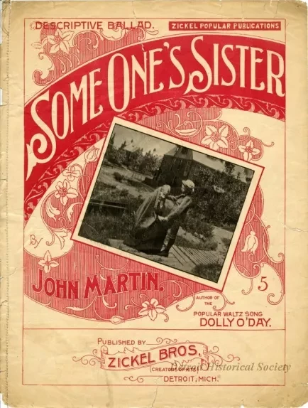 Music, Sheet - Some One's Sister