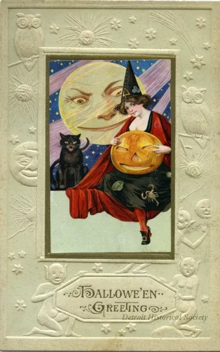 Postcard - Hallowe'en Greeting