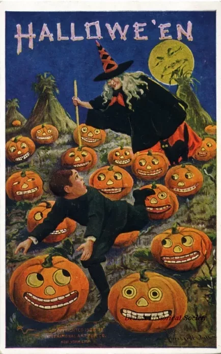 Postcard - Hallowe'en