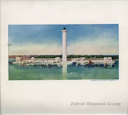 Booklet - Monument to Be Erected by the People to Commemorate the 200th Anniversary of the Founding of Detroit