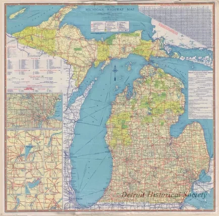 Map - Official Michigan Highway Map